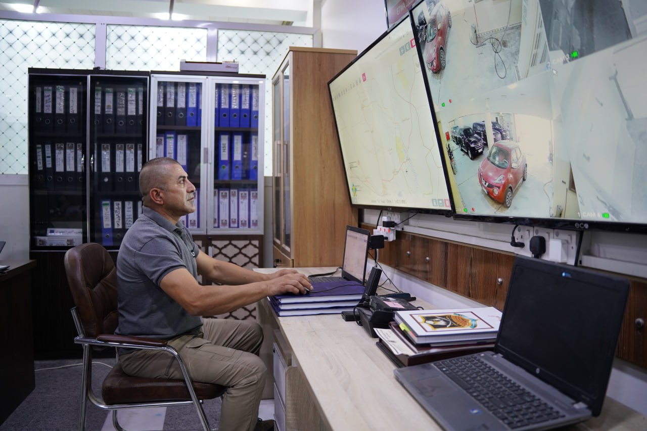 Security team briefing